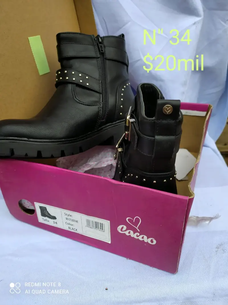 Botas de niña rosadas nuevas - 3
