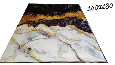 Alfombra diseño mármol 140x180 - miniatura 1