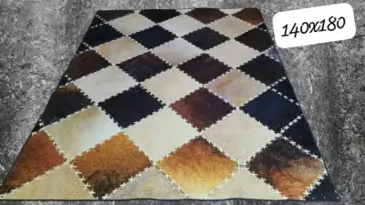 Alfombra diseño mármol 140x180 - miniatura 2