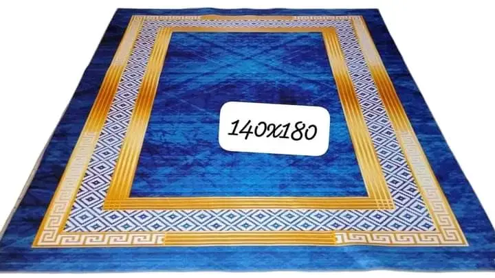 Alfombra diseño mármol 140x180 - 5