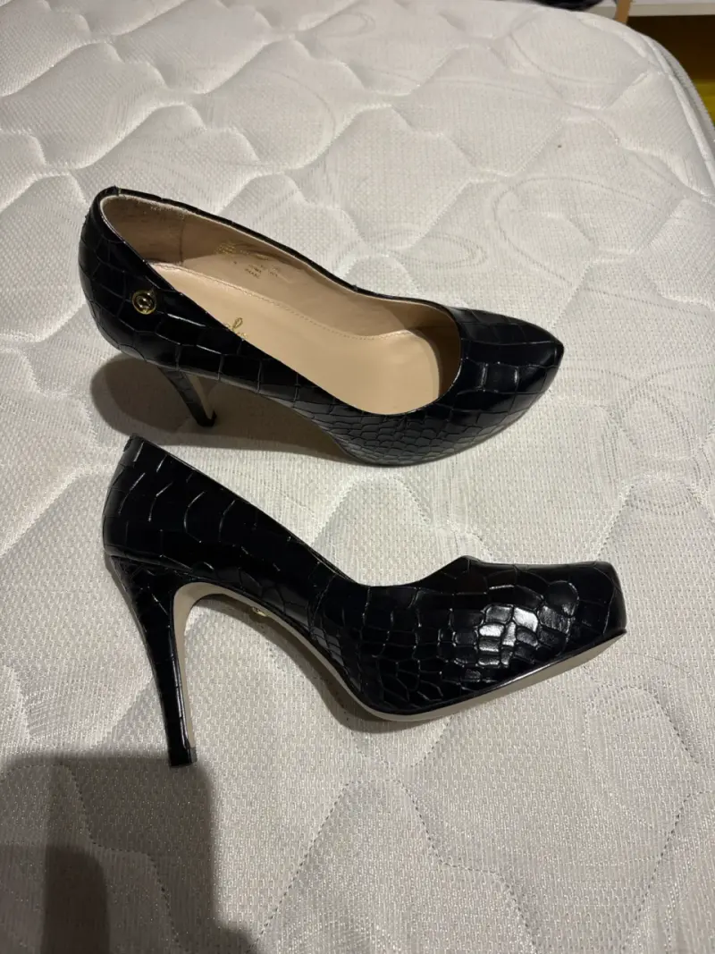 Tacones negros Gacel talla 35 - 2