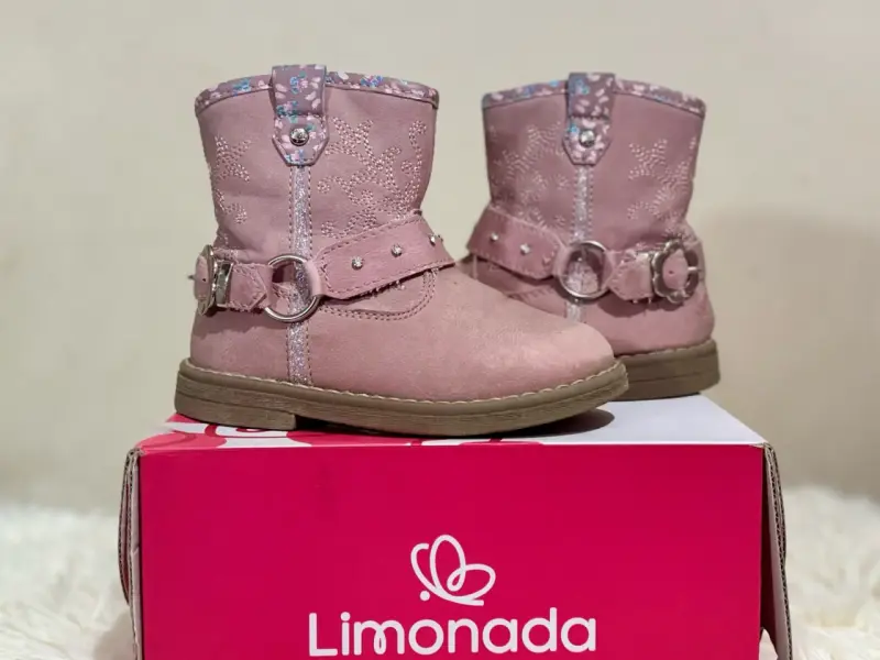 Botas rosadas Limonada niña - 1