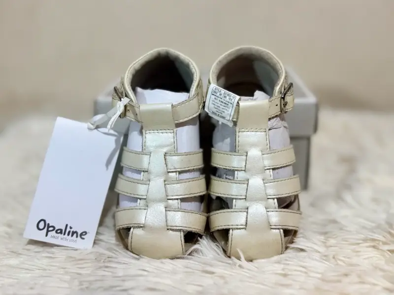 Sandalias beige para bebé - 2