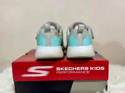 Zapatillas Skechers Kids celestes - miniatura 4