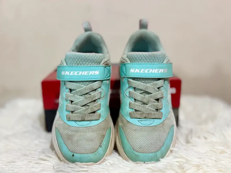 Zapatillas Skechers Kids celestes - 5