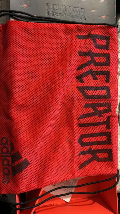 Botines rojos de fútbol(rugby) - miniatura 6