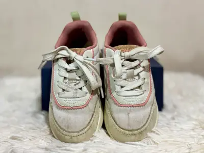 Zapatillas Colloky blancas y rosadas - miniatura 2