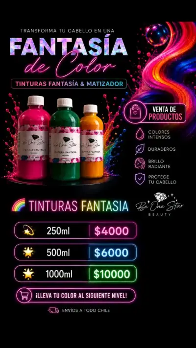 Tintura Fantasía Be One Star - miniatura 1