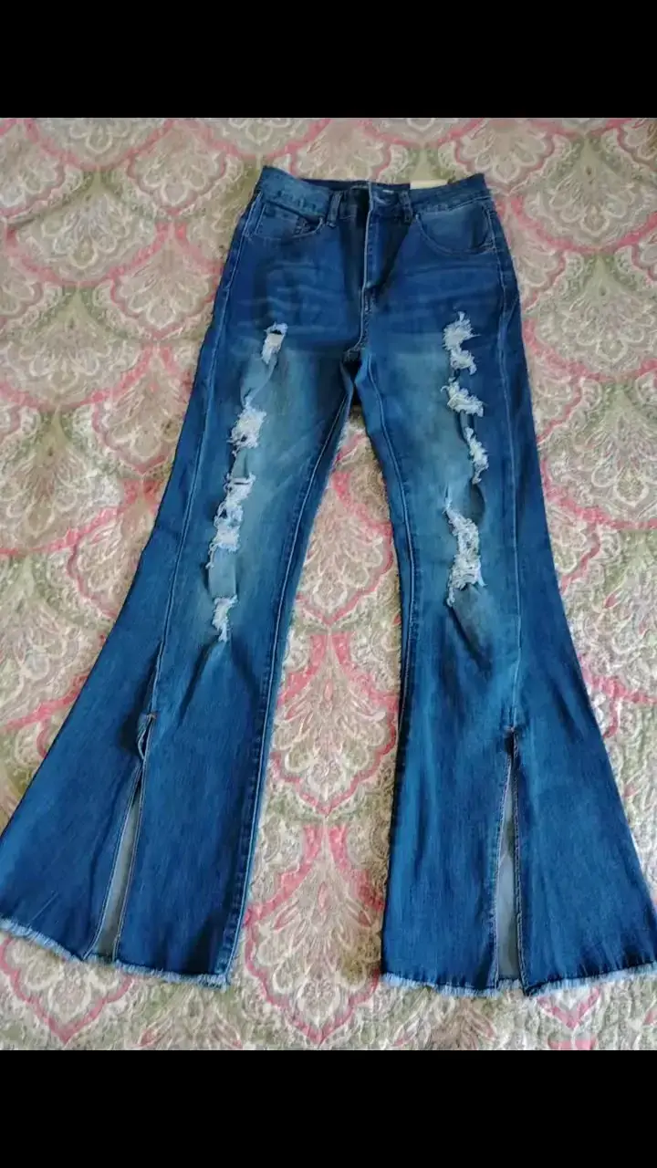 Pantalón cargo gris con rayas - 4