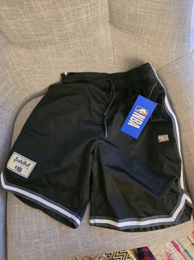 Shorts deportivos NBA negros - 4