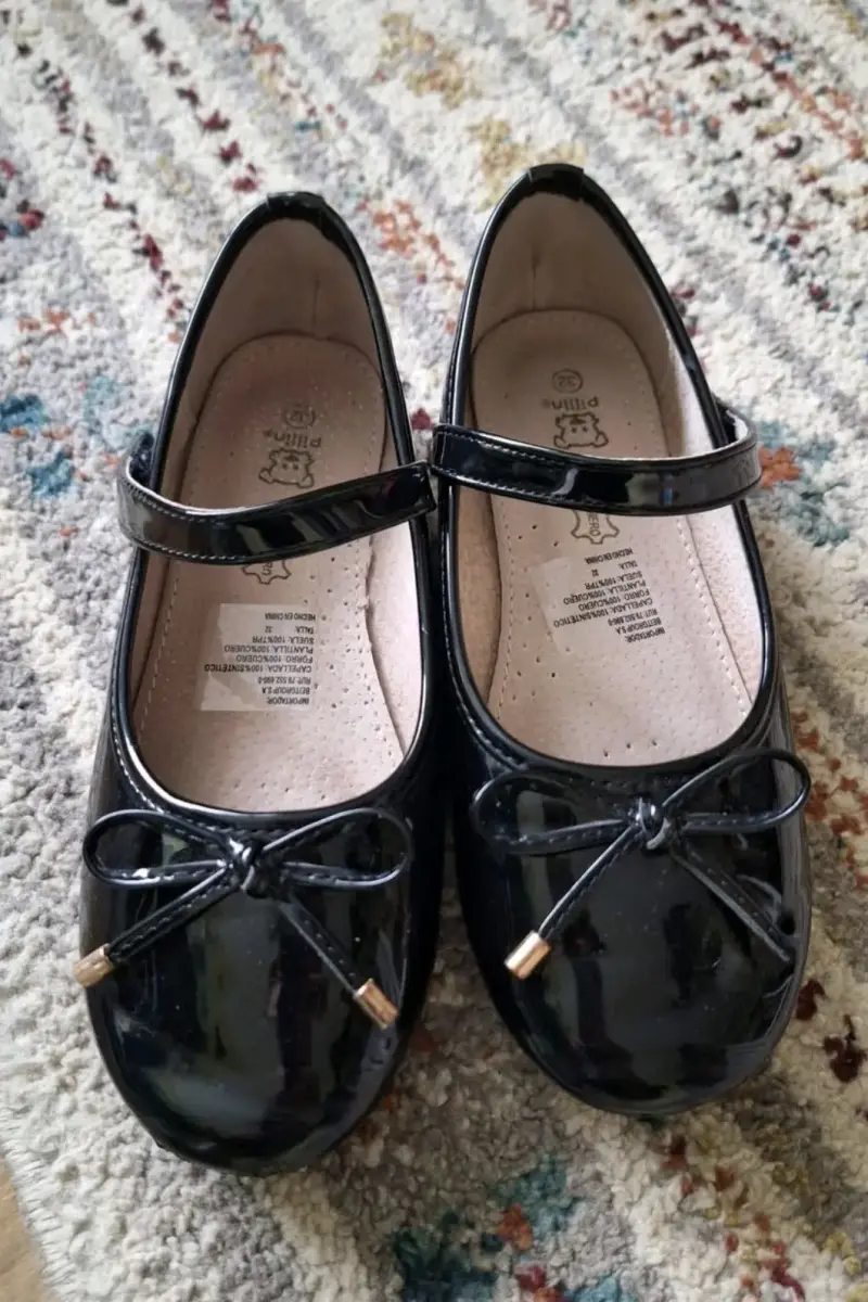 Zapatos negros para niña Pillin n°32 - 2