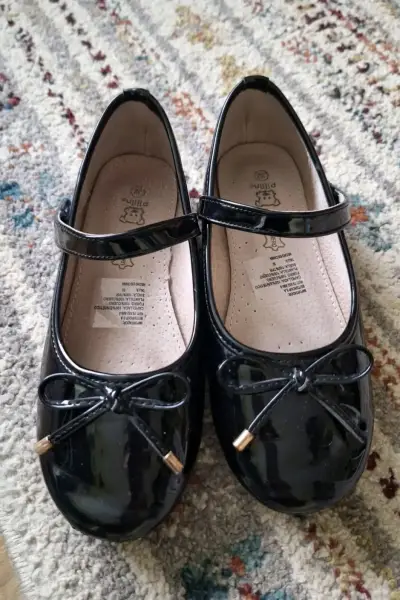 Zapatos negros para niña Pillin n°32 - miniatura 2