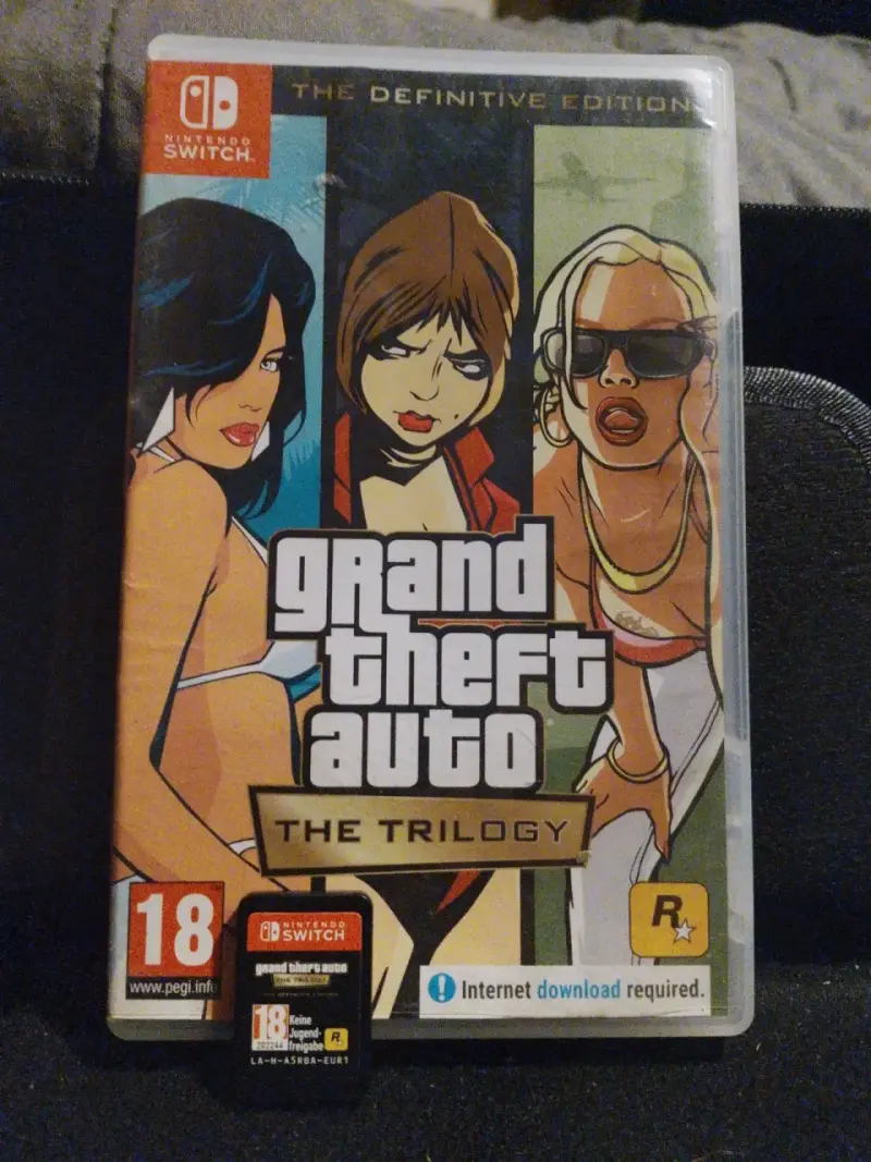 Juego Switch Grand Theft Auto Trilogy