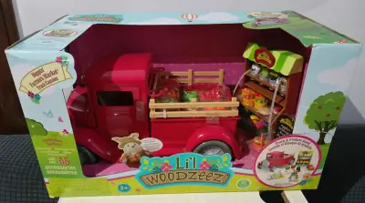 Camión de mercado Lil' Woodzeez + REGALO! - miniatura 1
