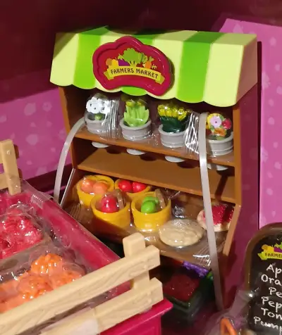 Camión de mercado Lil' Woodzeez + REGALO! - miniatura 2