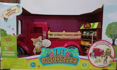 Camión de mercado Lil' Woodzeez + REGALO! - miniatura 3