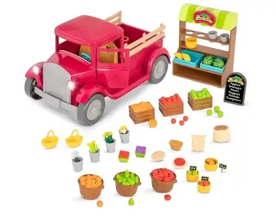 Camión de mercado Lil' Woodzeez + REGALO! - miniatura 5