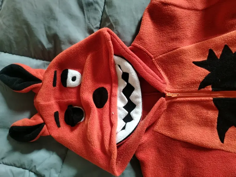 Pijama de polar entero de foxy - 3