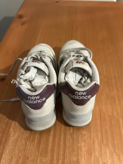 Zapatillas New Balance crema - miniatura 1