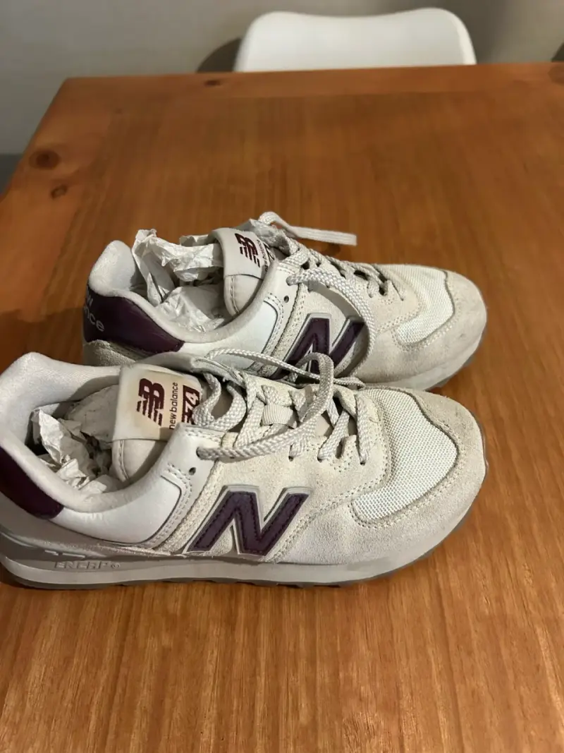 Zapatillas New Balance crema - 3
