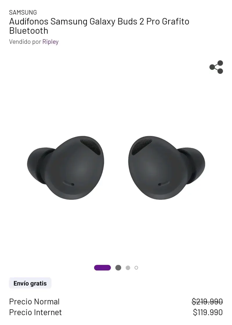 Audífonos Samsung Galaxy Buds 2 Pro - 2