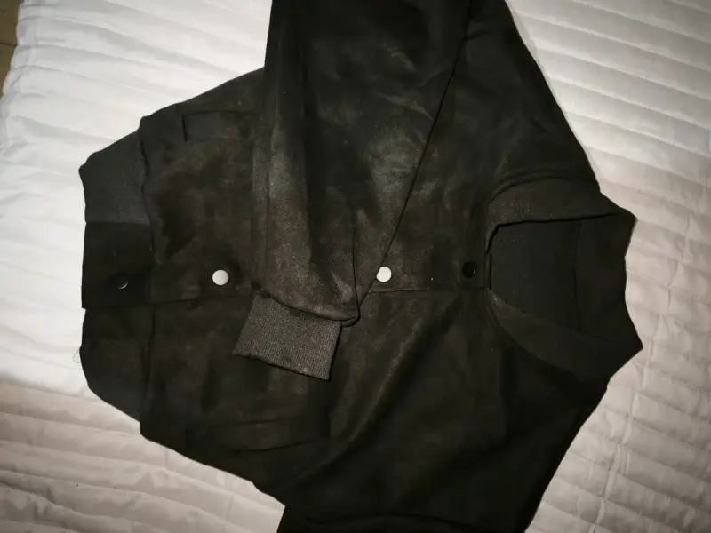 Chaqueta bomber negra - 2