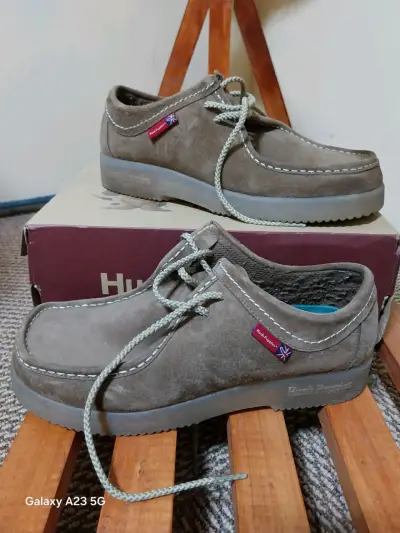 Zapatos casual de gamuza marron - miniatura 2