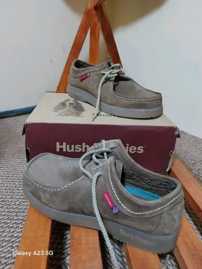 Zapatos casual de gamuza marron - miniatura 5