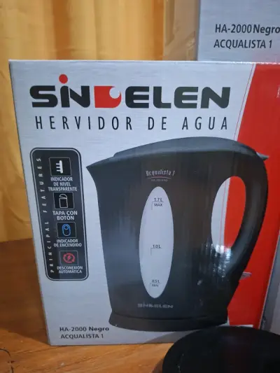Hervidor de agua Sindelen1,7 Litros NUEVO - miniatura 3