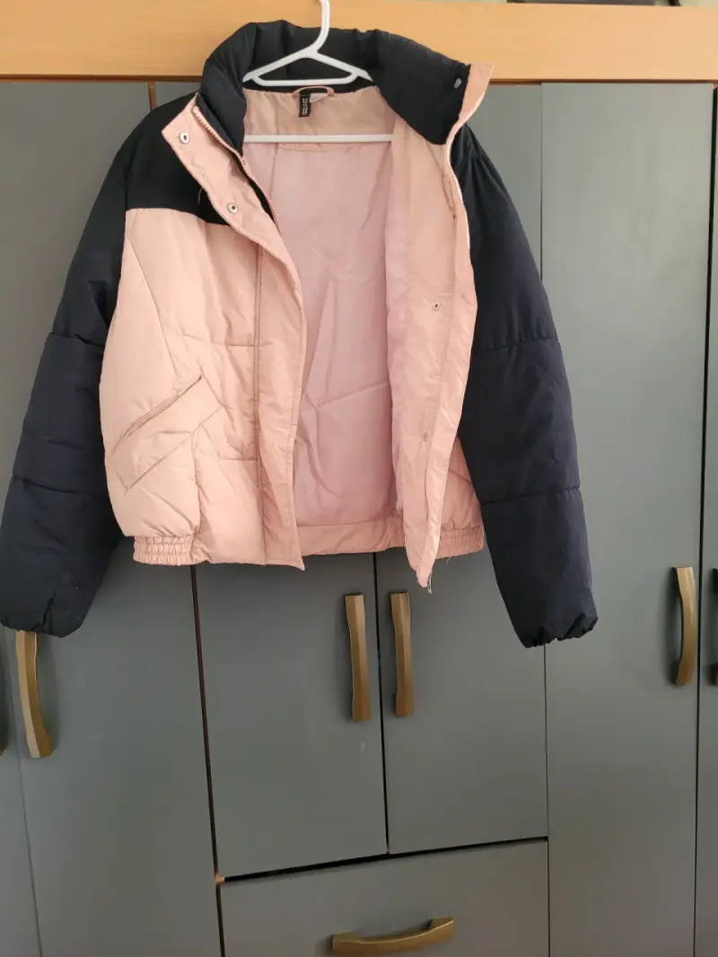 Chaqueta bicolor acolchada - 2