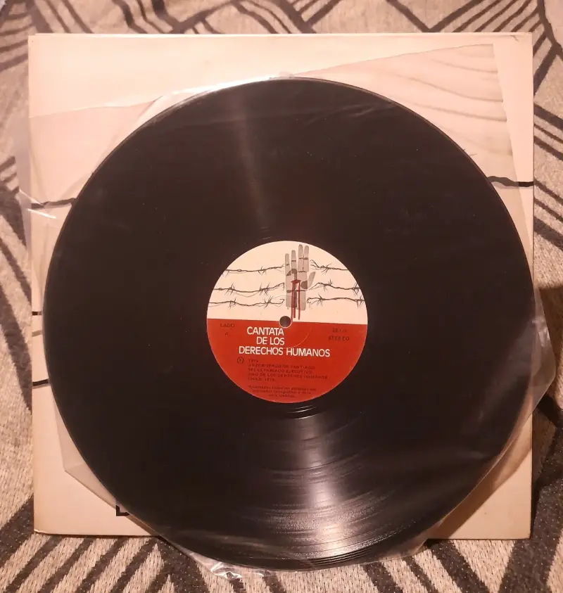 vinilo Cantata de los Derechos Humanos - 3