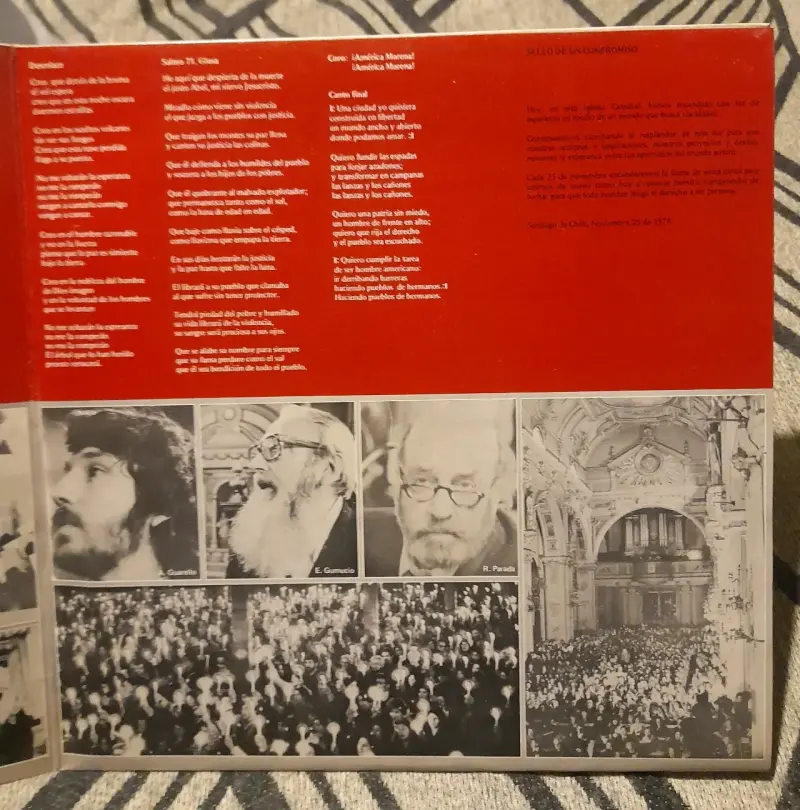 vinilo Cantata de los Derechos Humanos - 6