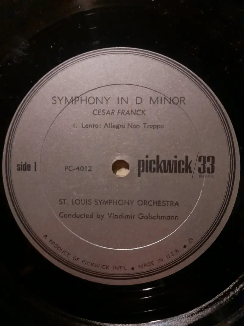 Vinilo Franck: Symphony in D Minor - 5