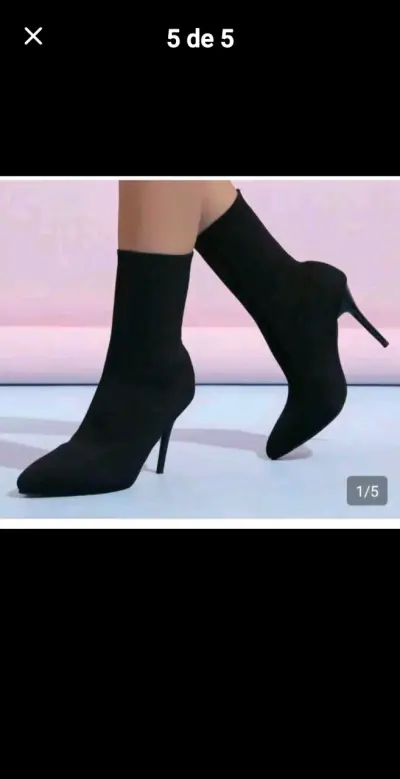 Botines de tacón alto - miniatura 3