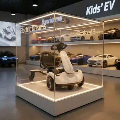 Auto eléctrico infantil blancoCostzon Go kart eléc - miniatura 1