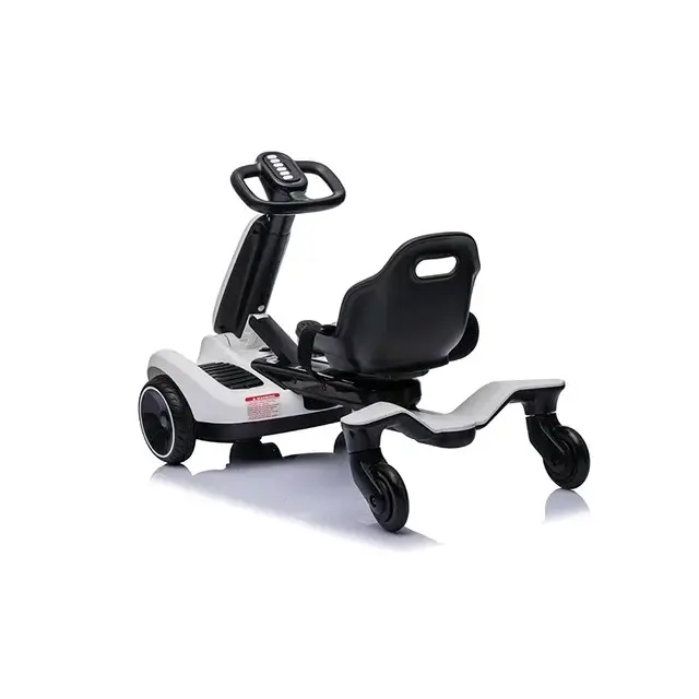 Auto eléctrico infantil blancoCostzon Go kart eléc - 3