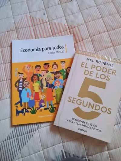 Pack de dos libros de autoayuda y economía - miniatura 1