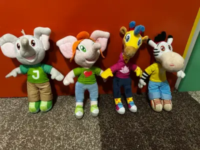 Set de peluches infantiles variados - miniatura 1