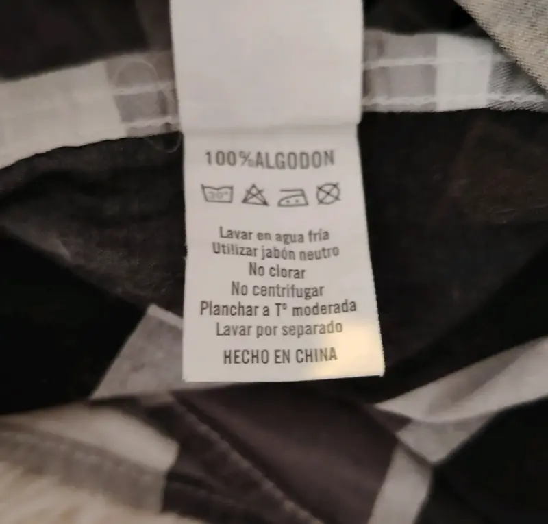 Camisa a cuadros de manga corta - 5