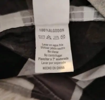 Camisa a cuadros de manga corta - miniatura 5