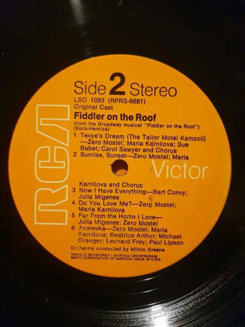 Vinilo Fiddler on the Roof - 5