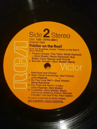 Vinilo Fiddler on the Roof - miniatura 5