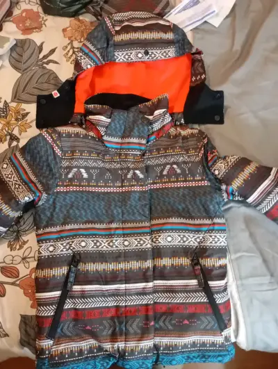 Chaqueta de esquí infantil estampada - miniatura 1