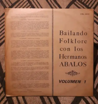 Vinilo Bailando Folklore Hnos. Abalos volumen 1 - miniatura 2