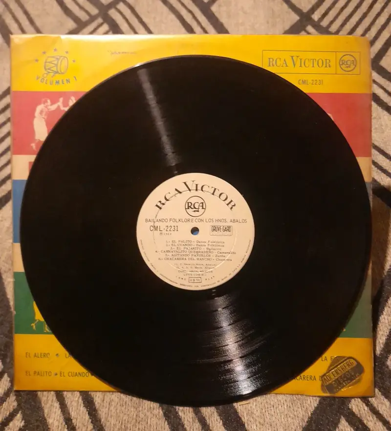 Vinilo Bailando Folklore Hnos. Abalos volumen 1 - 3