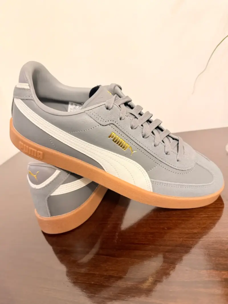 Zapatillas Puma club II era  grises nuevas - 4