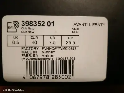 Zapatillas deportivas azul Puma x fenty - miniatura 5