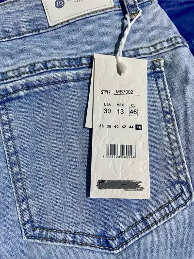 Jeans con diseño animal print talla 46 - miniatura 4