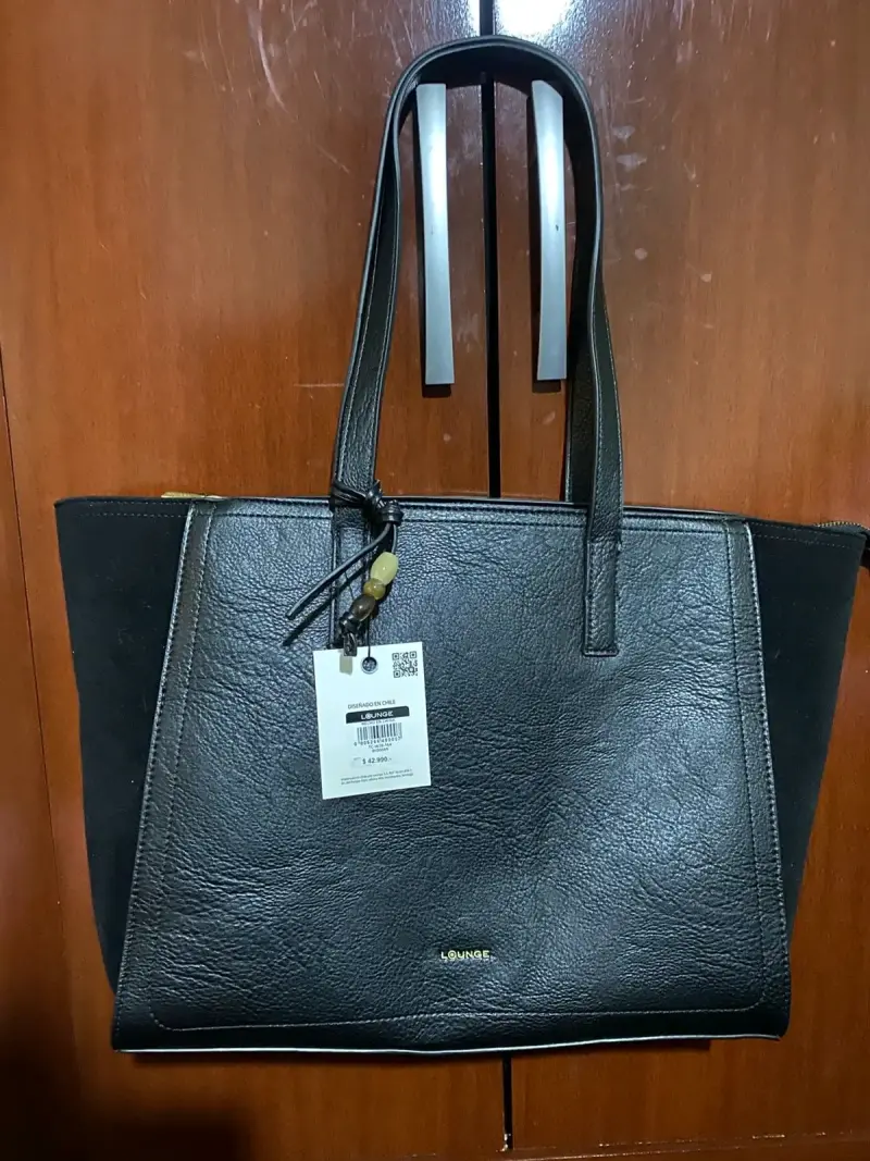 Bolso negro Lounge con etiquetanuevo - 1