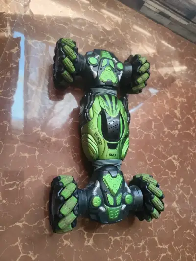 Auto a control remoto verde - miniatura 4